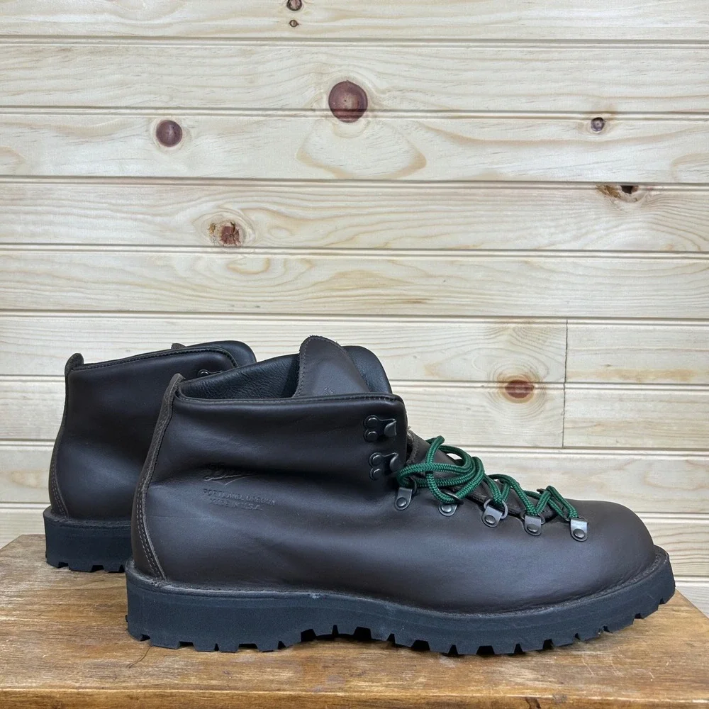 Danner Mountain Light II 30800 Men Brown Leather GORE-TEX Hiking Boots Size 14 D